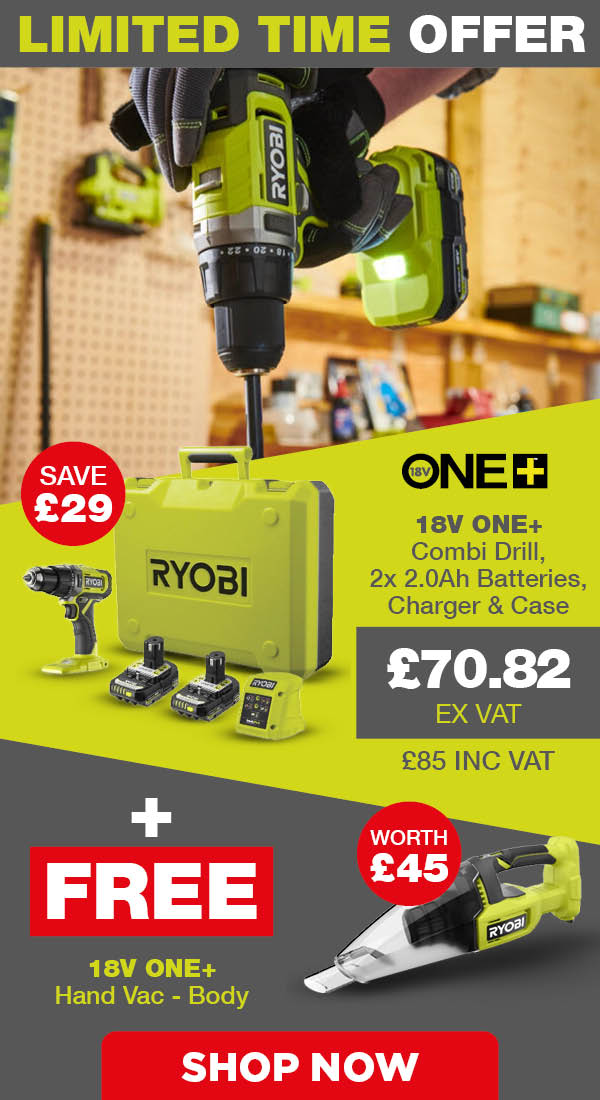 Ryobi 18V ONE+ Combi Drill deal